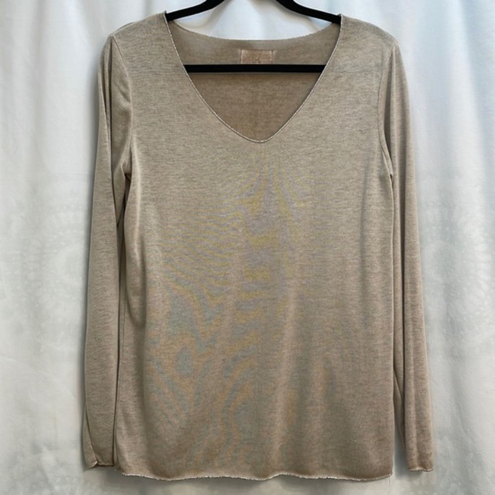 Sunny Studio Paris Camel Wool/Angora Sweater‎
